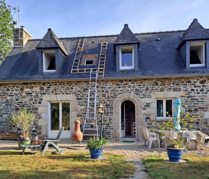 chantier fenetre de toit